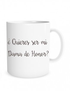 Taza Personalizada Dama de Honor 2