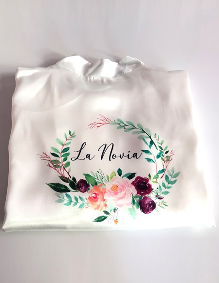 Bata Personalizada Estampación - Batas y Zapatillas