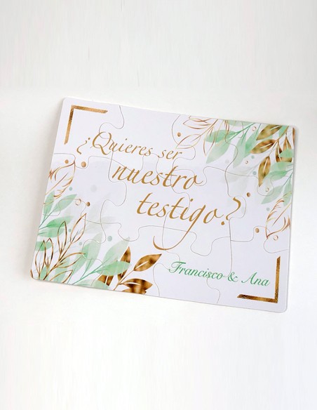 Puzzle Para Testigo - Regalos para Testigos