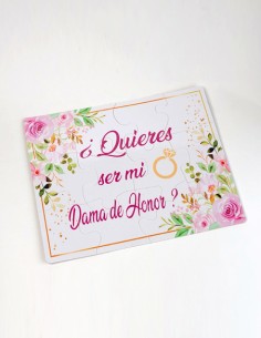 Puzzle Para Dama de Honor