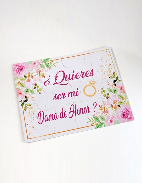 Puzzle Para Dama de Honor