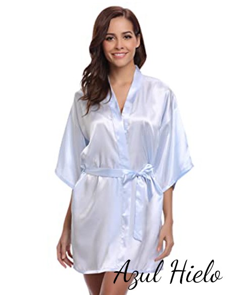 Bata Personalizada con tu Diseño con detalle en parte delantera - Batas y Zapatillas