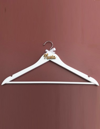 Percha Personalizada Nombre Madera - Perchas