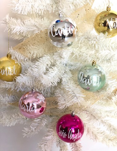 Bola Navidad Personalizada - Bolas
