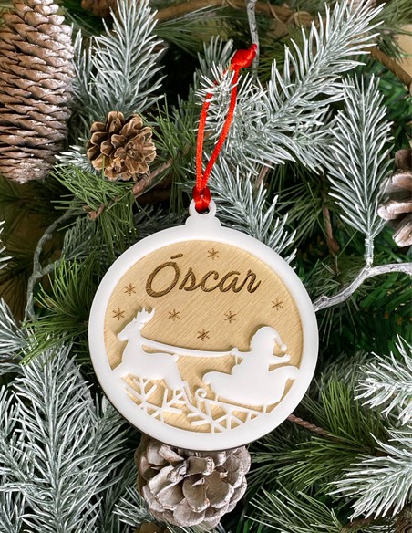 Bola Adorno Navidad Papá Noel - Bolas