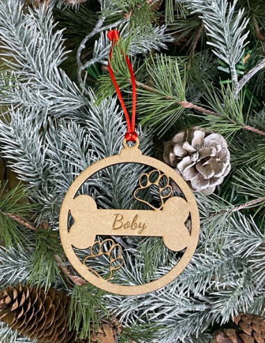 Bola Adorno Navidad Perro - Bolas