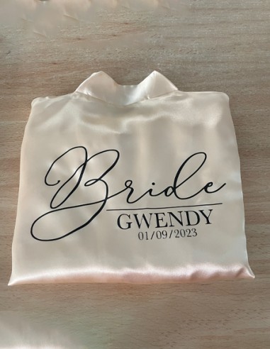 Bata Personalizada - Batas y Zapatillas