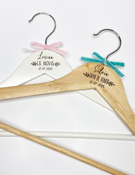 Percha Personalizada Boda