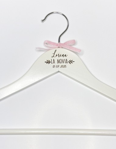 Percha Personalizada Boda