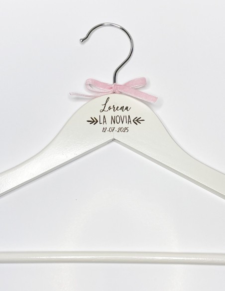 Percha Personalizada Boda