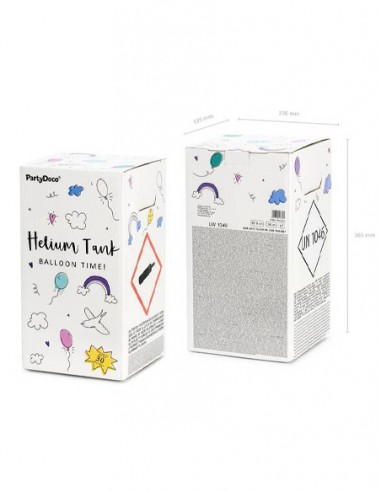 Botella Helio Desechable - Accesorios para Globos