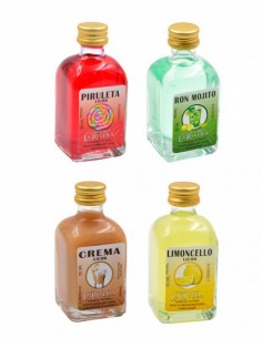 Caja 24 Mini Botella Licor