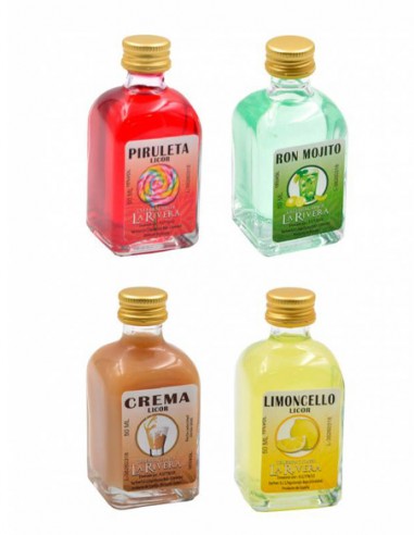 Caja 24 Mini Botella Licor