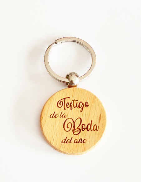 Llavero Testigo Boda - Regalos para Testigos