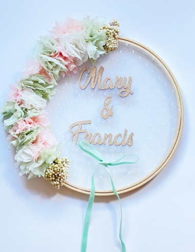 Porta Alianzas Bastidor Minerva - Porta Alianzas y Arras