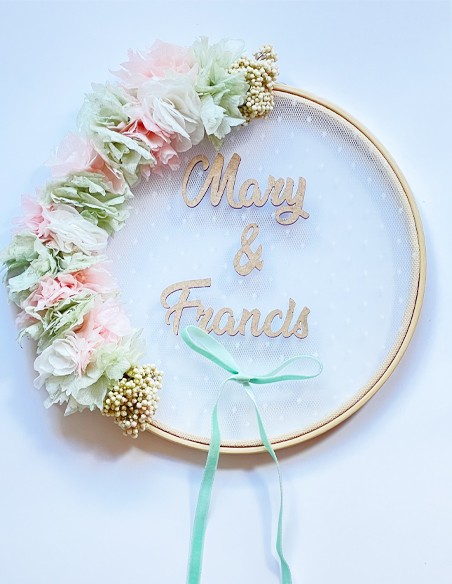 Porta Alianzas Bastidor Minerva - Porta Alianzas y Arras