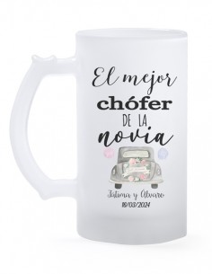 Jarra Cerveza Chófer Boda