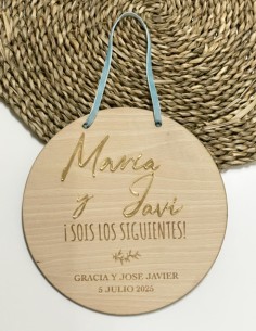 Placa para los Siguientes - Regalos para los Siguientes 2