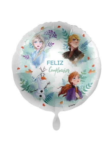 Globo Frozen Feliz Cumpleaños 46cm - Cumpleaños