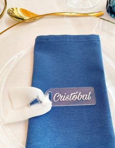 Marcasitios Metacrilato Lazo - Detalles/Regalos