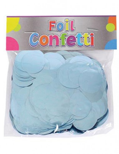 Confeti Metálico Azul Satinado - Accesorios para Globos