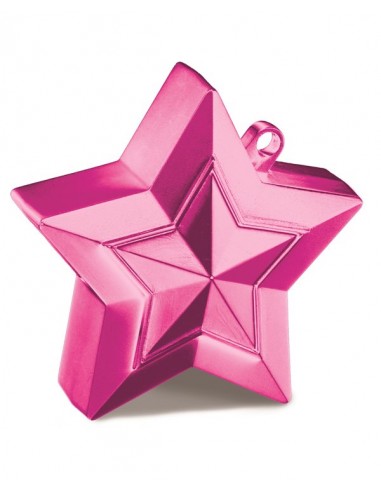 Contrapeso Globos Estrella Fucsia - Accesorios para Globos