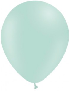 Globo mate verde pastel 30 cm - Pack 6 | Ballonia