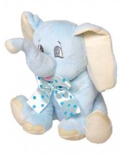 Peluche Elefante Natalicio Azul - Detalles/Regalos 2