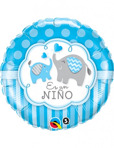 Globo Es un Niño Elefantes Baby Shower - Bebé