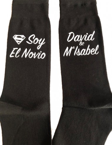 Calcetines Boda Novio Superman - Complementos Hombre