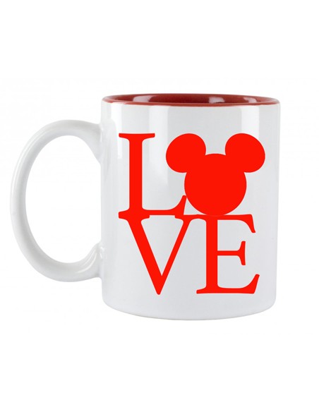 Taza Mikey Minnie Love