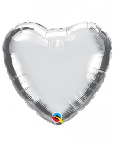 Globo Personalizado Corazón Foil Metalizado 46cm - Globos Con Formas