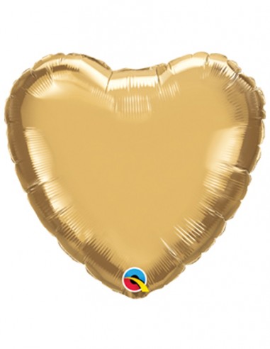 Globo Personalizado Corazón Foil Metalizado 46cm - Globos Con Formas