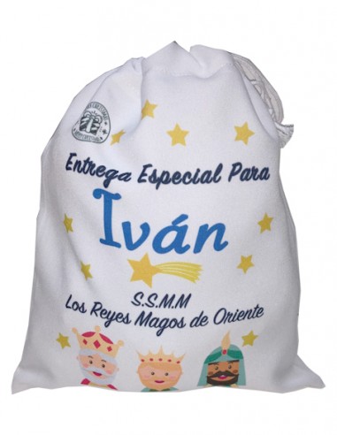 Bolsa Reyes Magos Personalizada - Textil