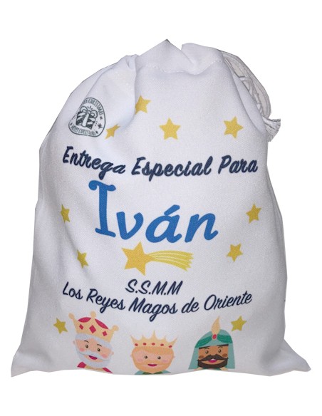Bolsa Reyes Magos Personalizada - Textil