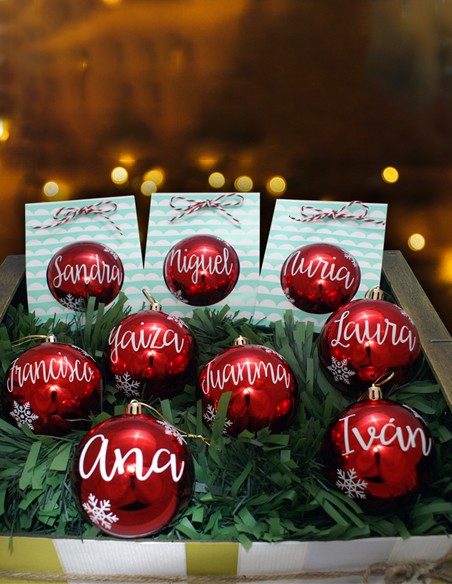 Bola Navidad Personalizada - Bolas
