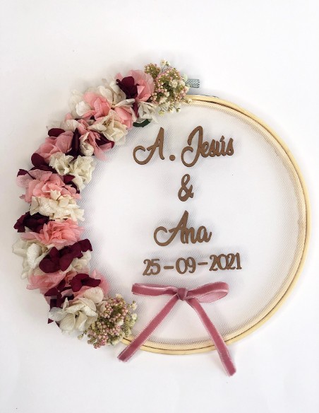 Porta Alianzas Bastidor Minerva - Porta Alianzas y Arras