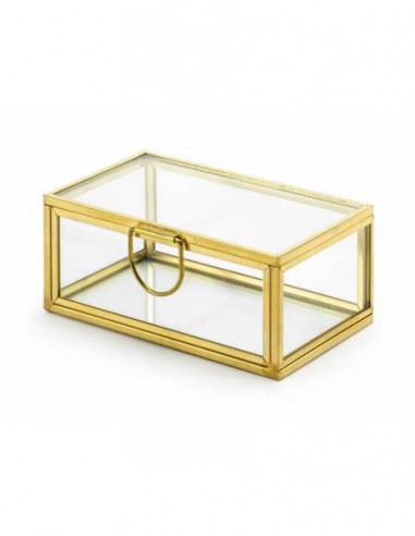 Porta Alianzas Cristal Iniciales - Porta Alianzas y Arras