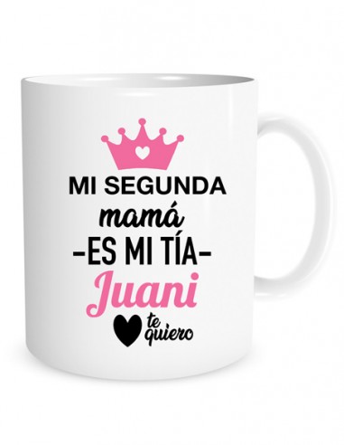 Taza Mi Segunda Mamá - Personalizados