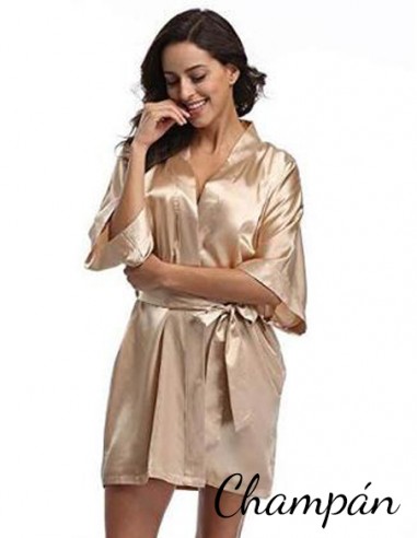 Bata Novia Personalizada - Batas y Zapatillas